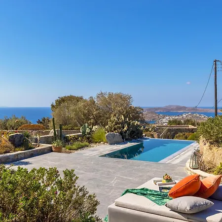 Mykonian Ode With Stunning Sunrise & Sunset Views * 프사로우