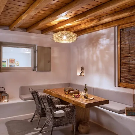 Mykonian Ode With Stunning Sunrise & Sunset Views Villa Psarrou