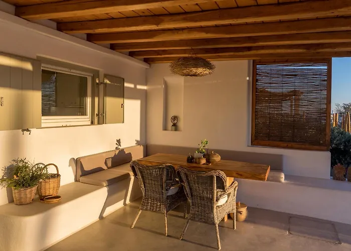 Willa Mykonian Ode With Stunning Sunrise & Sunset Views *