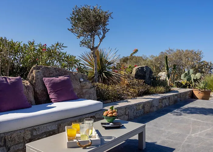 Willa Mykonian Ode With Stunning Sunrise & Sunset Views Psarrou