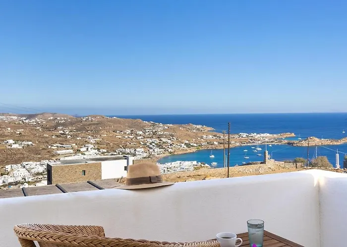 Mykonian Ode With Stunning Sunrise & Sunset Views Willa