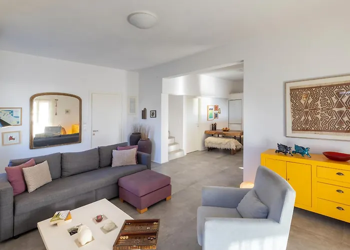 Willa Mykonian Ode With Stunning Sunrise & Sunset Views