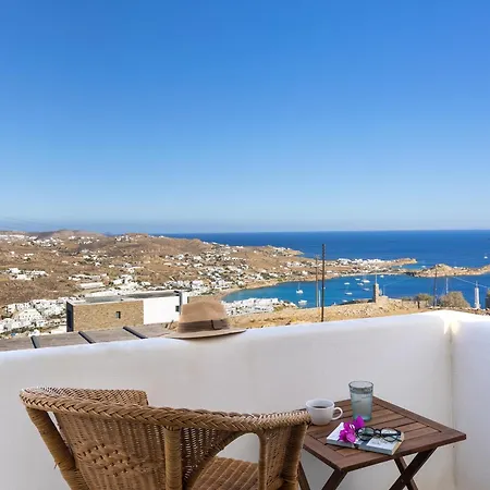Mykonian Ode With Stunning Sunrise & Sunset Views וילה