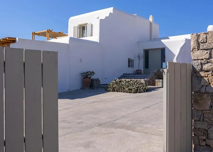 Mykonian Ode With Stunning Sunrise & Sunset Views Villa Psarrou